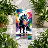 Colorful Horse 3 Phone Stand Transfer