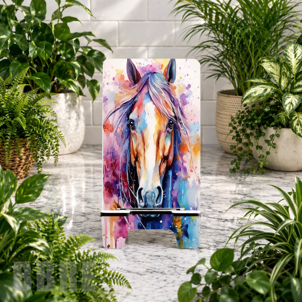 Colorful Horse 4 Phone Stand Transfer