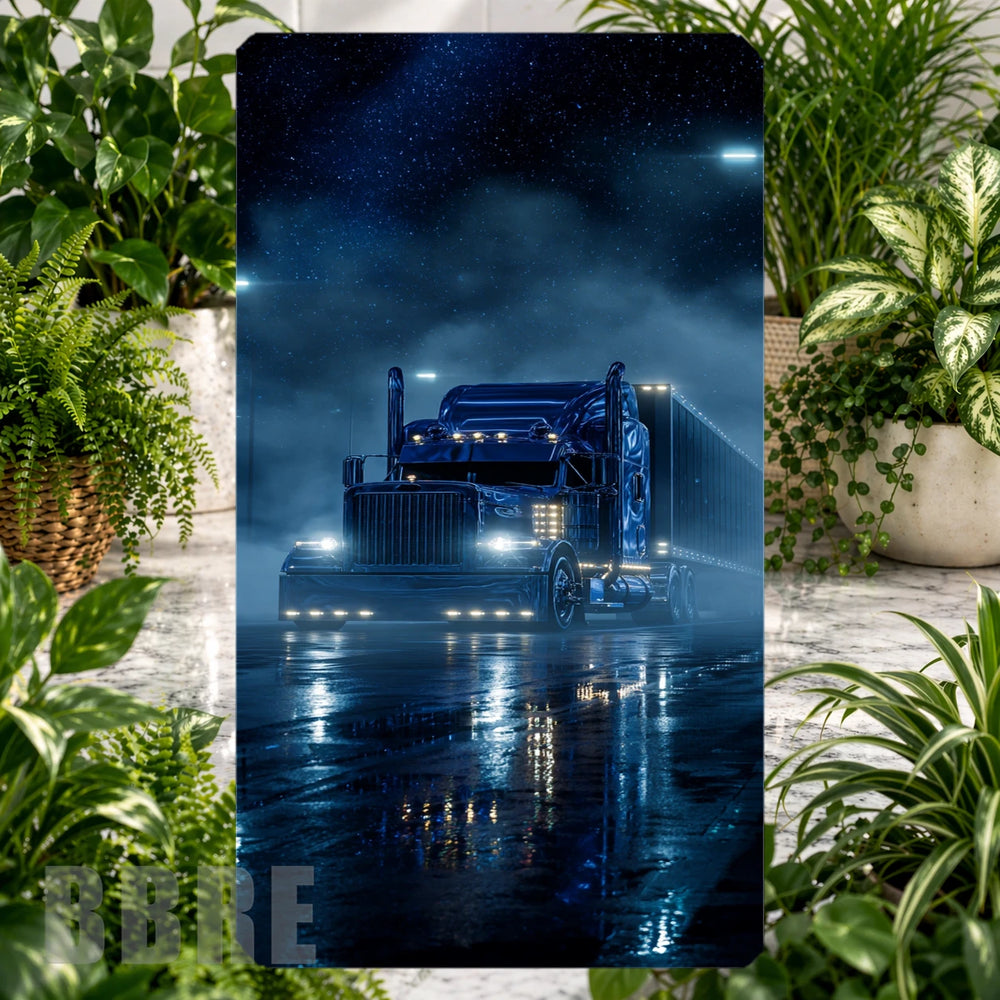 Blue Truck Phone Stand Transfer