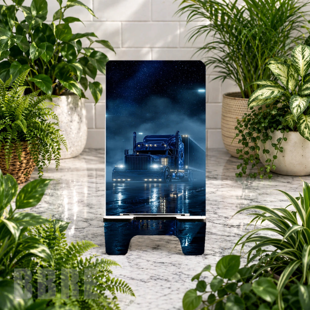 Blue Truck Phone Stand Transfer
