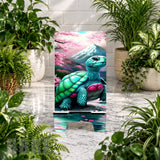 Colorful Turtle 3 Phone Stand Transfer
