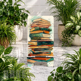 Stacked Books Phone Stand Transfer