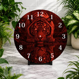 Fierce Tiger Clock Mockup,