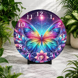 Butterfly Dream Clock Mockup,
