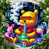 Whimsical Bear Clock Sublimation Wrap,