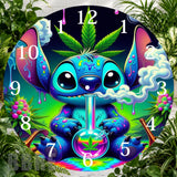 Colorful Creature Clock Sublimation Wrap,