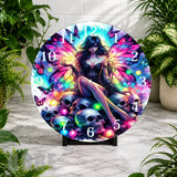 Fairy Skull Clock Mockup,