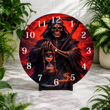 Grim Reaper Clock Mockup,