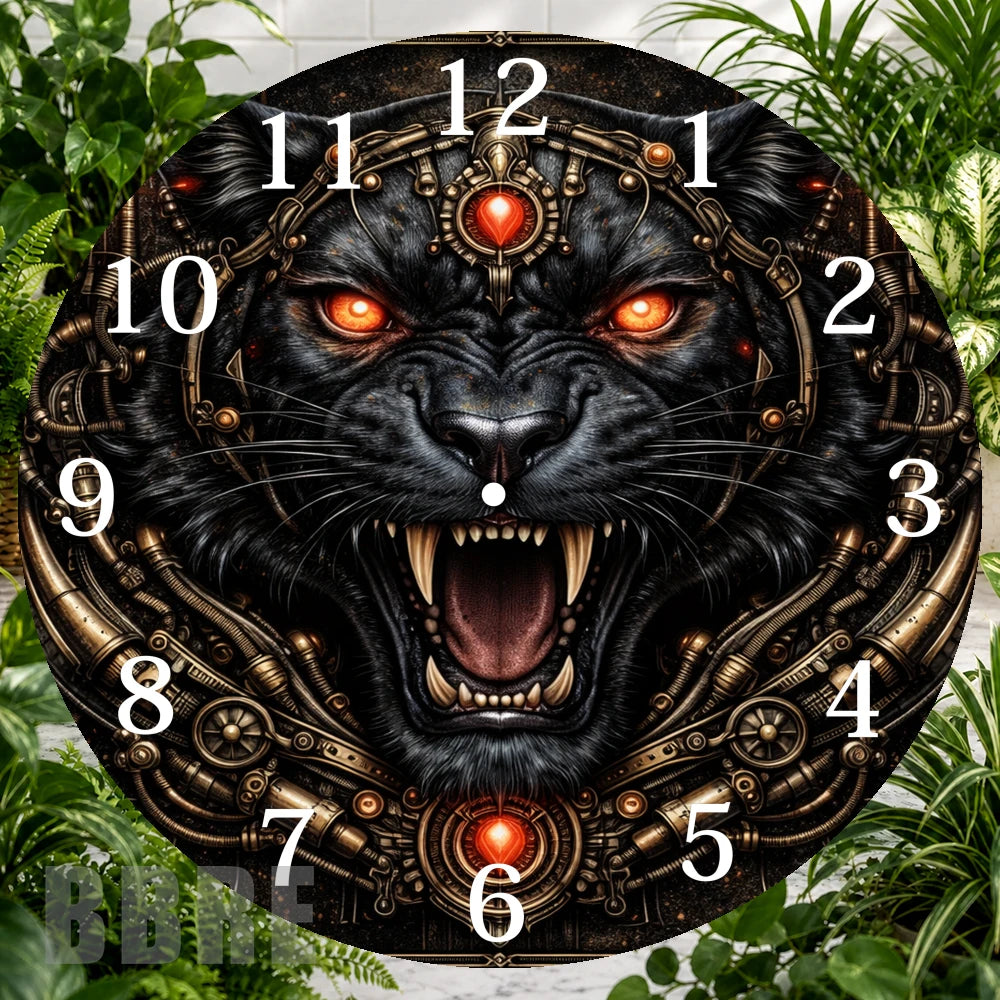 Fierce Panther 2 Clock Sublimation Wrap,