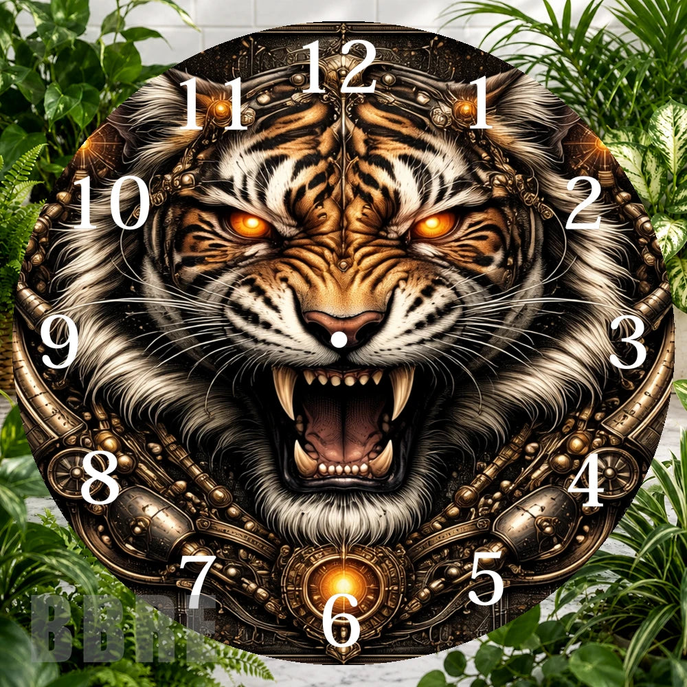 Fierce Tiger 2 Clock Sublimation Wrap,