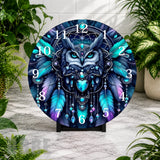 Majestic Owl Clock Mockup,