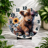 Fluffy Pup Clock Mockup,