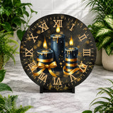 Candle Clock Clock Mockup,