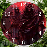Grim Reaper 3 Clock Sublimation Wrap,