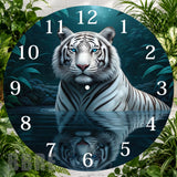 Majestic Tiger 2 Clock Sublimation Wrap,