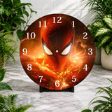 Heroic Spider Clock Mockup,