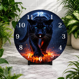 Fierce Panther Clock Mockup,