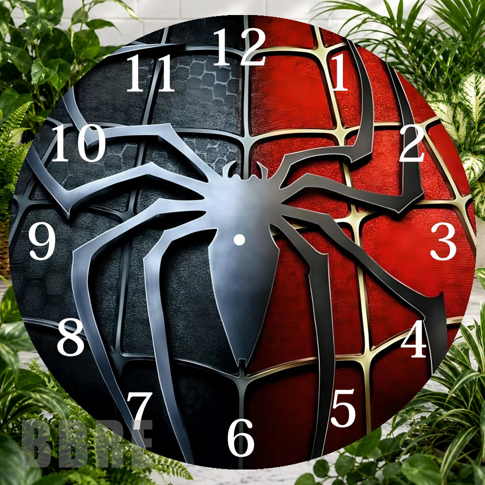 Spider Web Clock Sublimation Wrap,