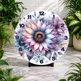 Floral Clock 2 Clock Mockup,