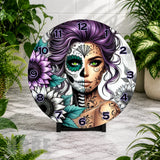 Sugar Skull Clock Mockup,