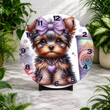 Puppy Clock 3 Clock Mockup,