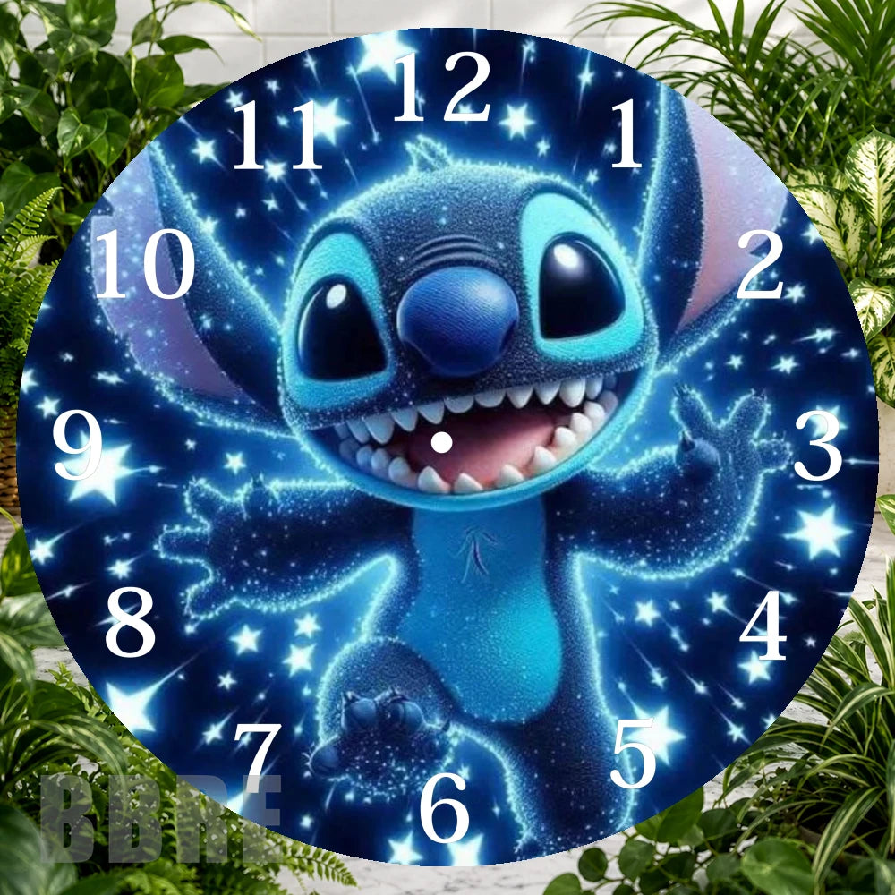 Starlit Stitch Clock Sublimation Wrap,