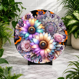 Floral Fantasy 2 Clock Mockup,