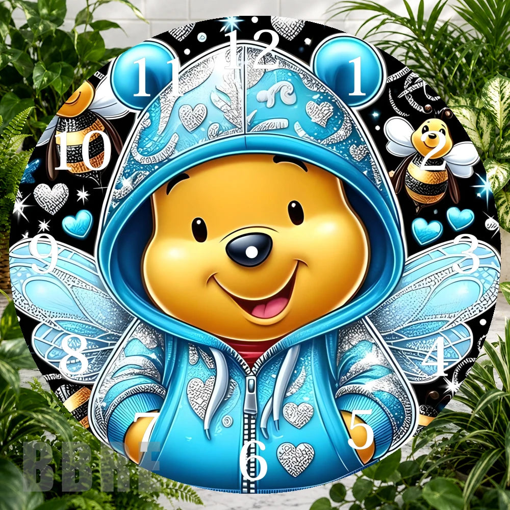 Happy Bear Clock Sublimation Wrap,
