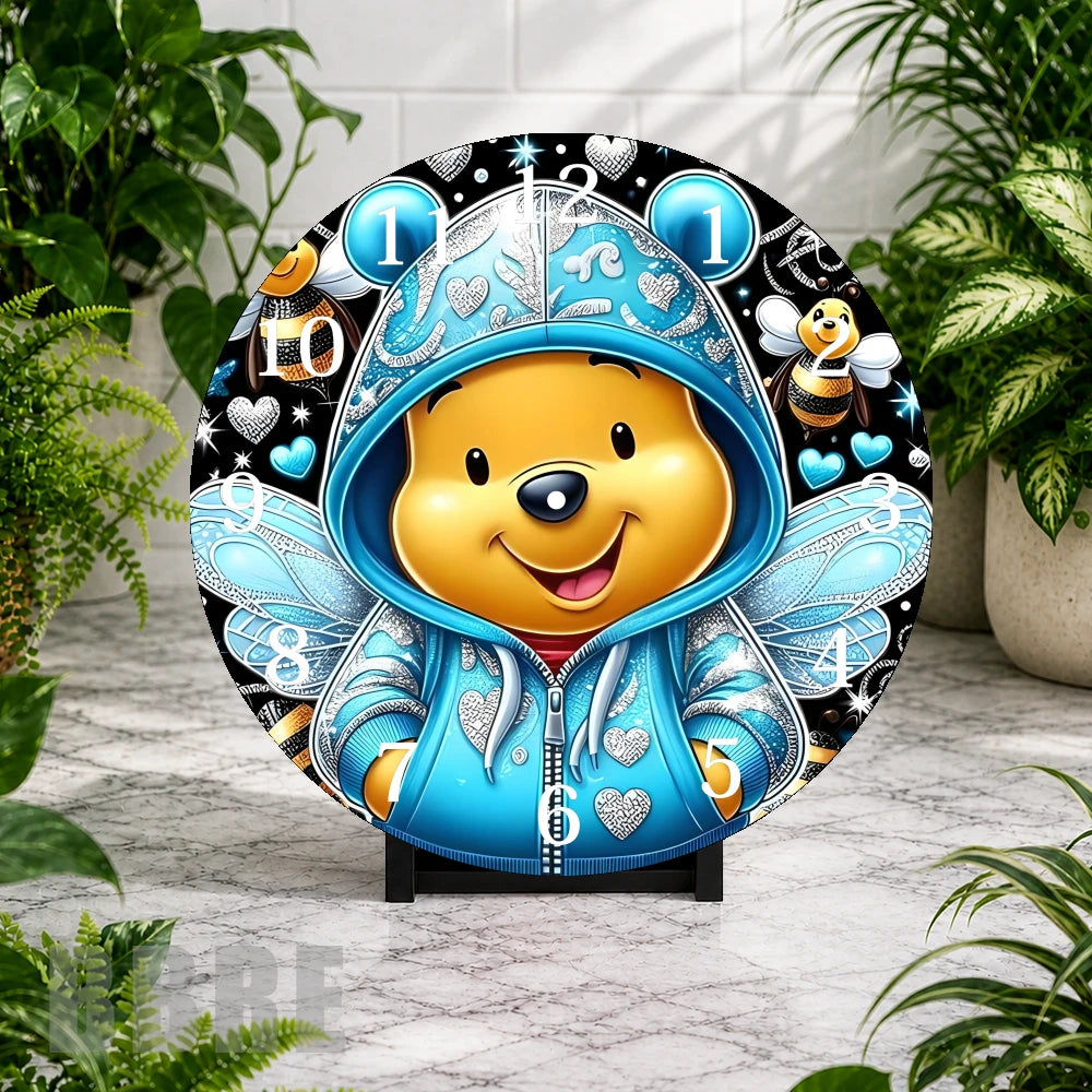 Happy Bear Clock Mockup,