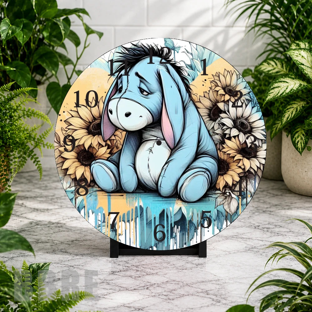 Eeyore Clock Clock Mockup,