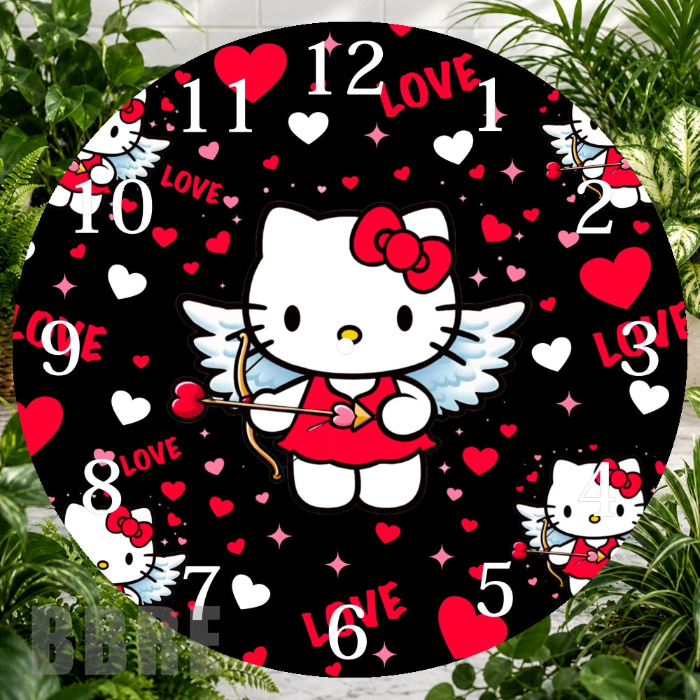 Hello Kitty Clock Sublimation Wrap,