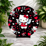 Hello Kitty Clock Mockup,
