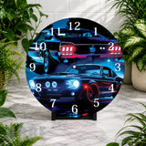 Classic Muscle Clock Mockup,