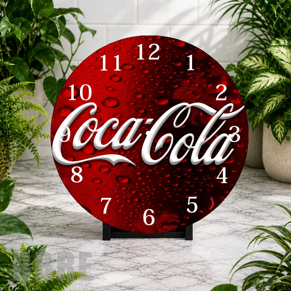 Coca Cola Clock Mockup,
