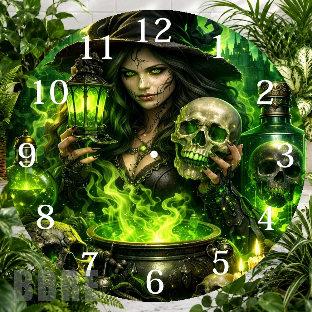 Witching Hour Clock Sublimation Wrap,