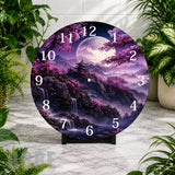 Serene Landscape Clock Mockup,