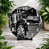 Classic Truck Clock Mockup,