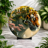 Tiger Landscape 2 Clock Mockup,
