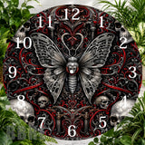 Gothic Butterfly Clock Sublimation Wrap,