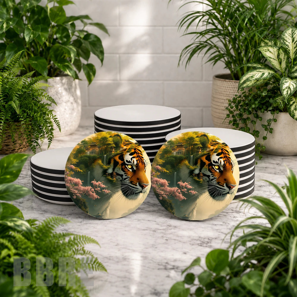 Tiger Landscape Mockup Image