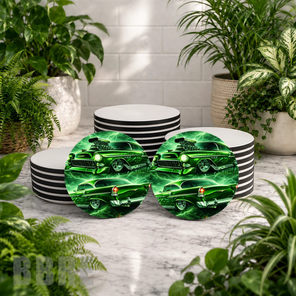 Green Muscle Mockup Image