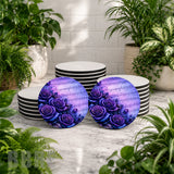 Purple Roses Mockup Image