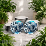 Floral Bear Mockup Image