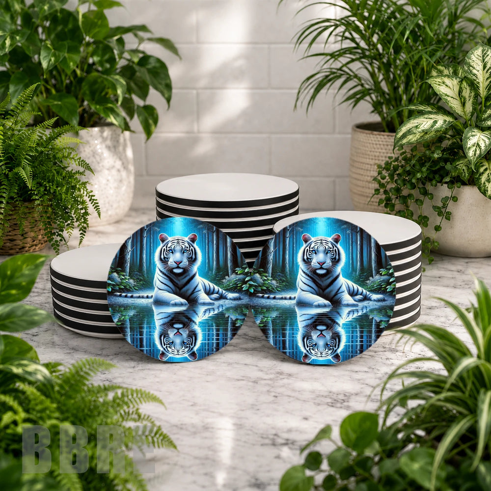 Majestic Tiger Mockup Image
