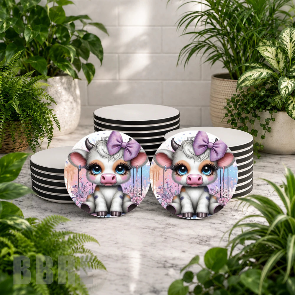 Cute Cow 2 Mockup Image