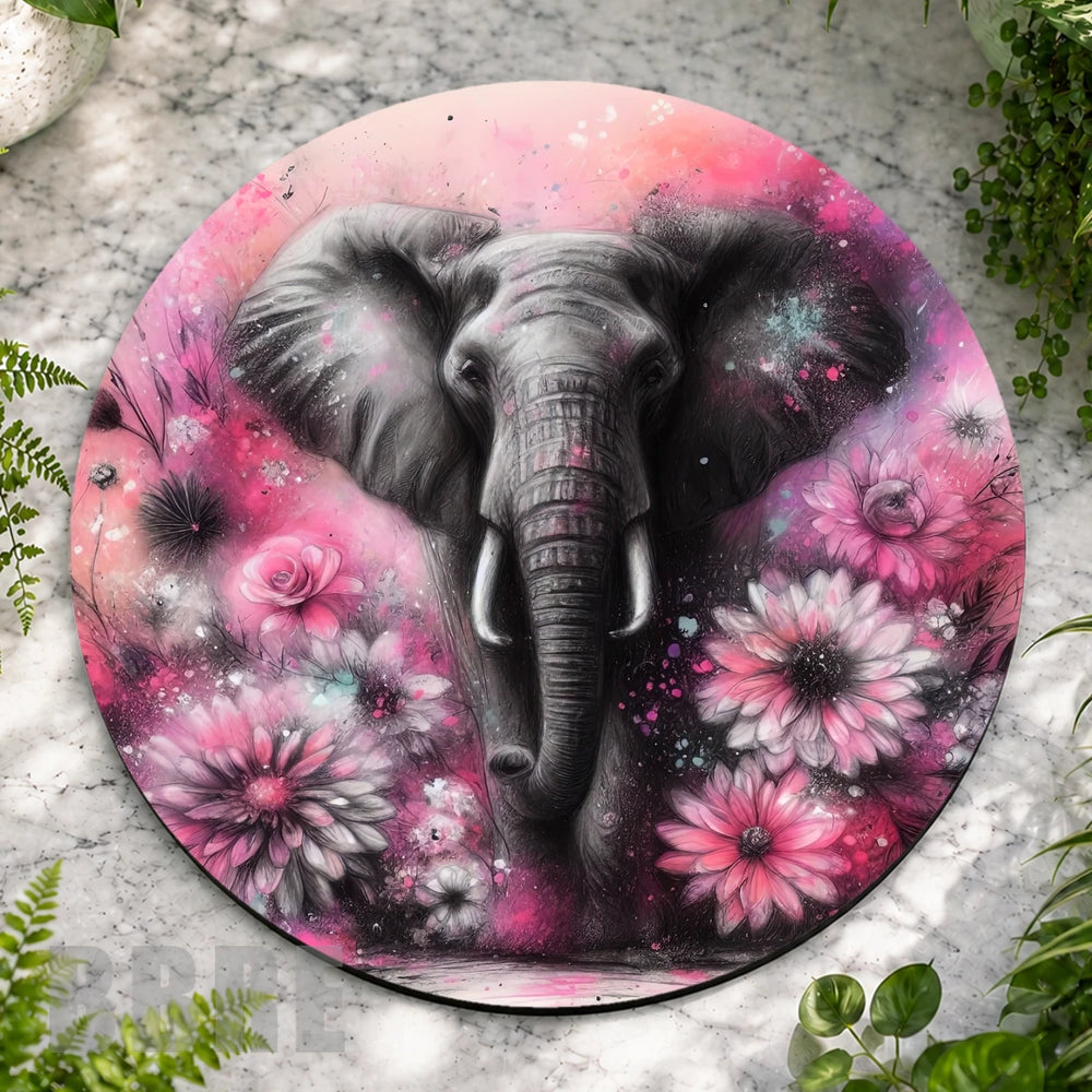 Floral Elephant Main Image