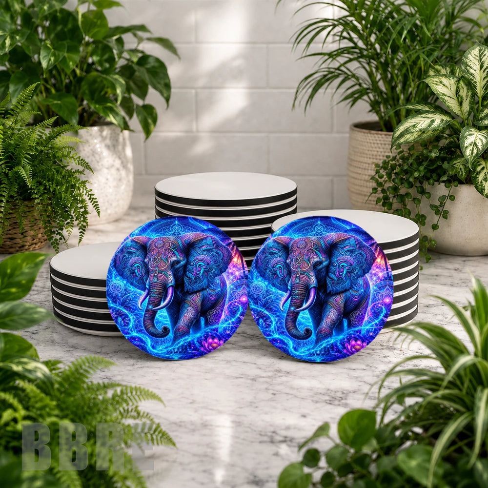 Elephant Mandala Mockup Image
