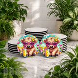 Cute Highland Mockup Image