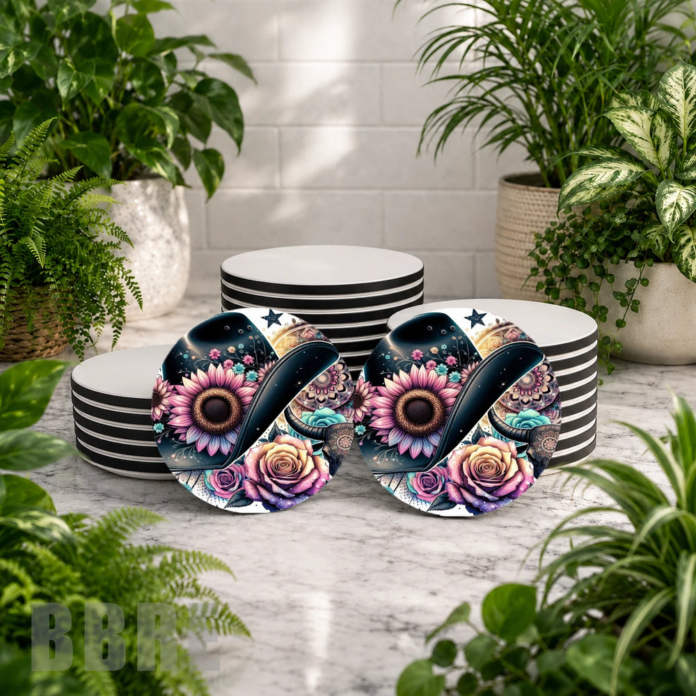 Floral Cowboy 2 Mockup Image