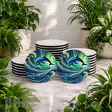 Dolphin Wave Mockup Image
